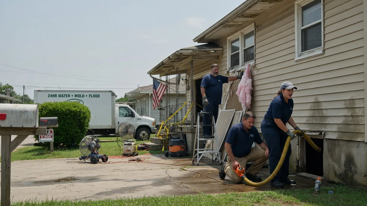 Water Damage Repair in Manito, IL near me